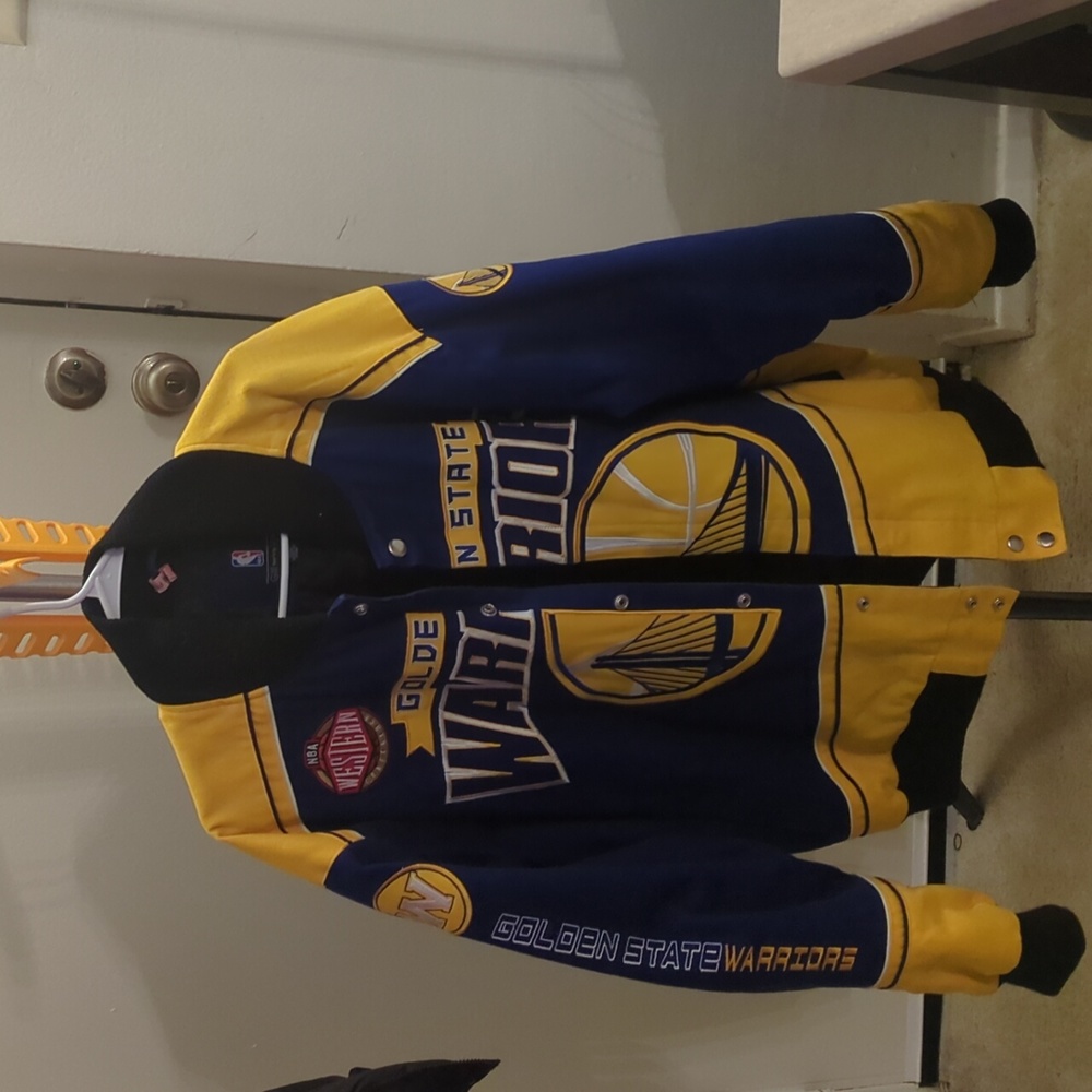 Official Golden State Warriors Varsity Jacket